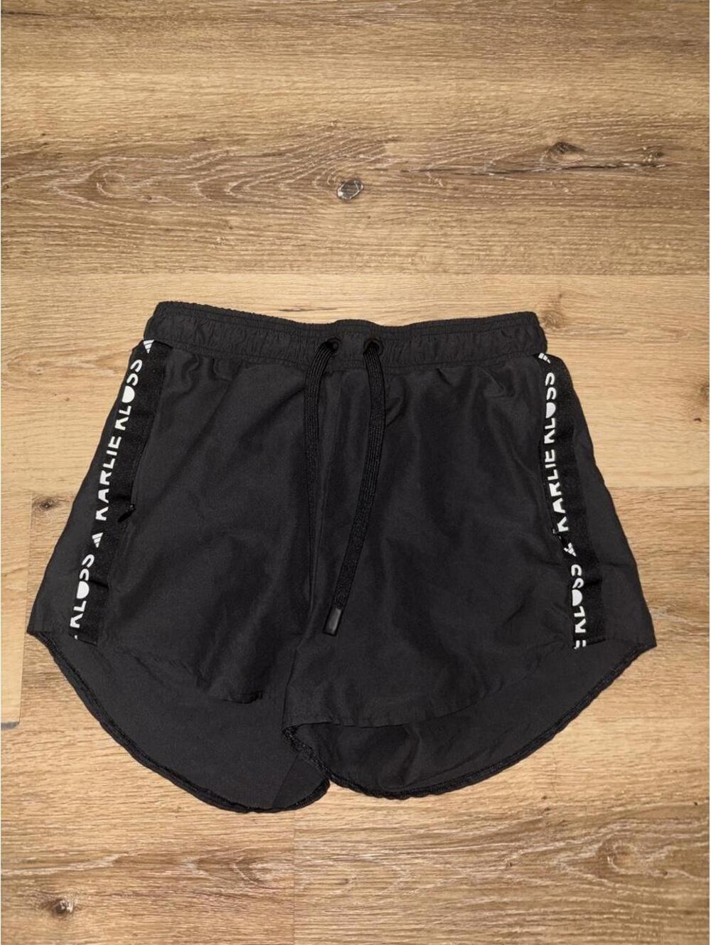 Adidas x Karlie Kloss Black Running Shorts Size S